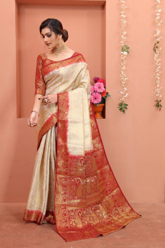 Macazo Bindi 1 Festive Wear Wholesale Banarasi Silk Sarees Catalog
